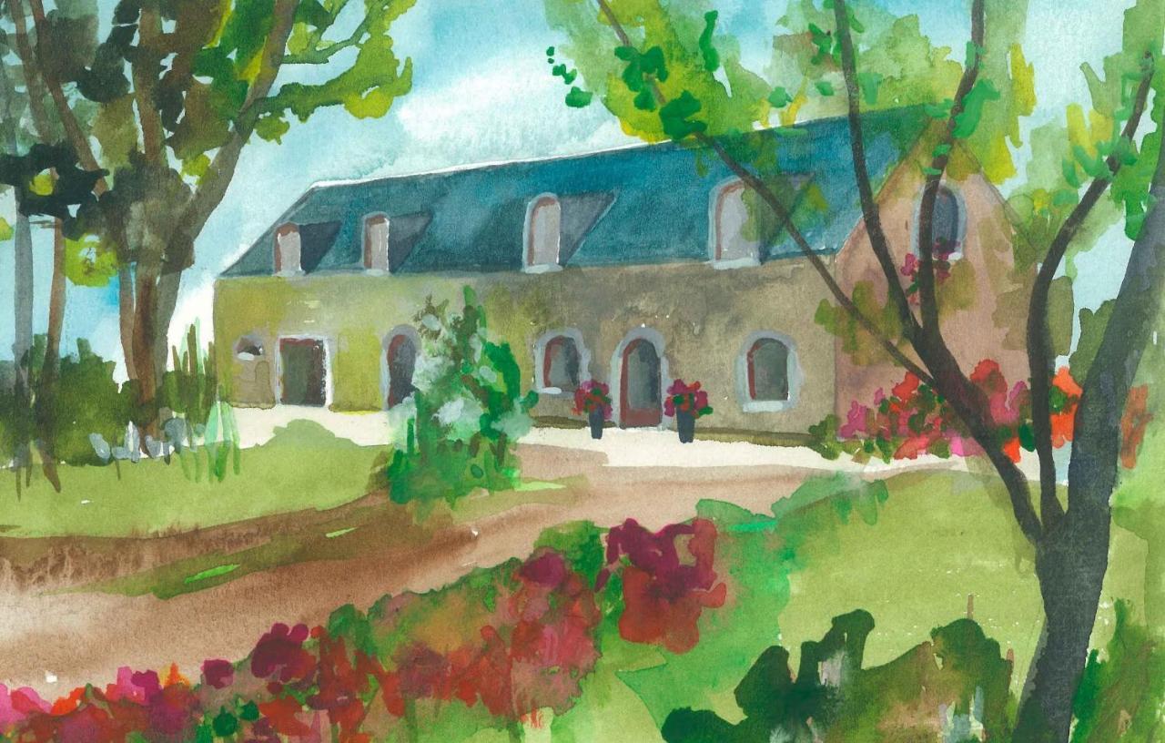Melgven B&B La Grange Du Minuellou מראה חיצוני תמונה